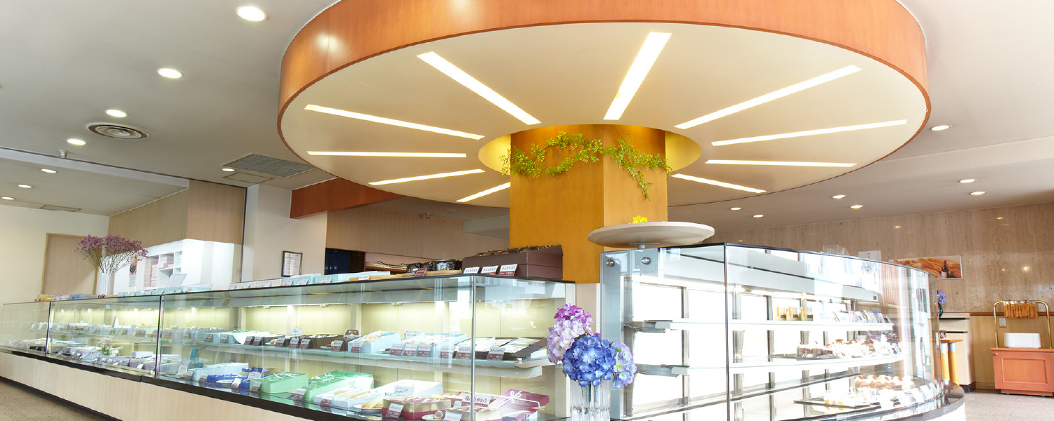 喜信堂本店店内の写真